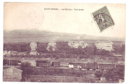 55 - SAINT-MIHIEL - Les ROCHES - VOIE FERRÉE - - Saint Mihiel