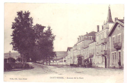 55 - SAINT-MIHIEL - AVENUE De La GARE - ATTELAGE - - Saint Mihiel