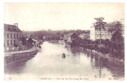 50 - SAINT-LO - LA VIRE PRISE DU PONT - ANIMÉE - - Saint Lo