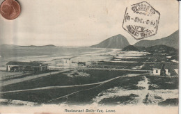 Carte Postale Ancienne Du  RESTAURANT  BELLE VUE ,  LEME  à Rio De Janeiro - Rio De Janeiro