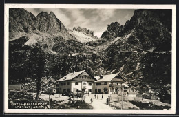 Cartolina Passo Falzarego, Hotel Falzarego, Lagazuoi Cort  - Otros & Sin Clasificación