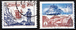 Sweden 1993  350th Anniversary Of Hydrography   MiNr. 1797-98  O)  ( Lot  L 1405 ) - Usati