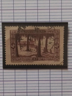 D176- TIMBRE OBLITÉRÉ ALGÉRIE,  DÉPARTEMENT FRANÇAIS N °110 - ANNÉE 1936 -" PAYSAGE : MARABOUT , A TOUGGOURT ". - Used Stamps