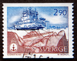 Sweden 1993  350th Anniversary Of Hydrography   MiNr. 1798  O)  ( Lot  L 1408 ) - Usati