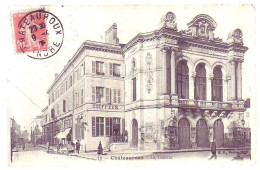 36 - CHÂTEAUROUX - LE THEATRE - ANIMÉE - - Chateauroux