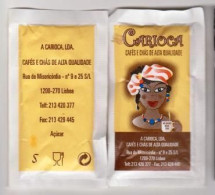 Sachet De Sucre " CARIOCA " Portugal (scann Recto-verso) [S077]_Di121 - Sugars