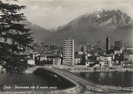 X124030 ITALIE ITALIA LOMBARDIE LOMBARDIA LECCO LECCO PANORAMA CON IL NUOVO PONTE - Lecco