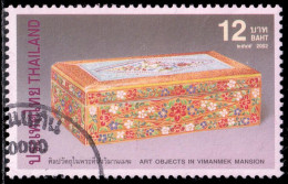 Thailand Stamp 2002 Art Objects In Vimanmek Mansion 12 Baht - Used - Thailand