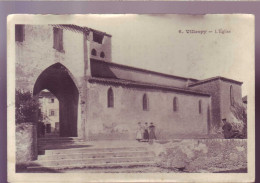 11 - VILLESPY - EGLISE - ANIMEE -  - Altri & Non Classificati