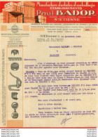 DOCUMENT COMMERCIAL  1932 PAUL BADOR MANUFACTURE D'ARTICLES D'EMBALLAGE A SAINT ETIENNE - 1900 – 1949