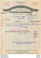 FACTURE 1933 VIGNOBLES ET CAVES DE LA BOUVRAIE ANJOU A INGRANDES SUR LOIRE - 1900 – 1949