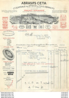 FACTURE 1949 ABRASIFS CETA FREMY NAVARRE  PARIS XIX 133 BD SERURIER - 1900 – 1949