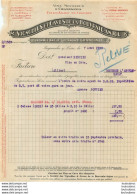 FACTURE 1933 VIGNOBLES ET CAVES DE LA BOUVRAIE ANJOU A INGRANDES SUR LOIRE - 1900 – 1949