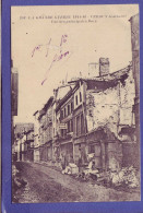 55 - GUERRE 14/18 - VERDUN - PRINCIPALES RUES BOMBARDÉES -  - Verdun