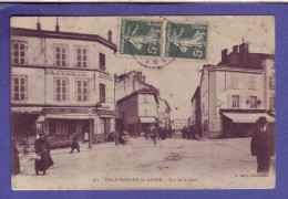 69 -VILLEFRANCHE Sur SAONE - RUE De La GARE - CAFÉ Du TONNEAU - ANIMÉE - - Villefranche-sur-Saone