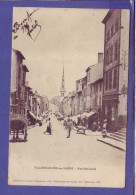 69 - VILLEFRANCHEsur SAONE - RUE NATIONALE - ANIMEE - - Villefranche-sur-Saone