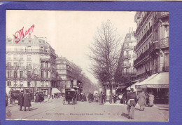 75 - PARIS  - BOULEVARD SAINT MICHEL - ANIMEE - ATTELAGE -  - District 06