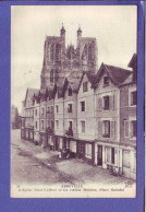 80 - ABBEVILLE - EGLISE SAINT VULFRAN - PLACE GUINDAL - ANIMEE - - Abbeville