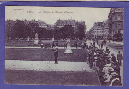 75 - PARIS 1ére - LES TUILERIES - CHARMEURS D'OISEAUX - ANIMÉE - - District 01