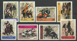 Poland 1972 Mi 2222-2229 Fi 2075-2082 MNH  (ZE4 PLD2222-2229) - Horses