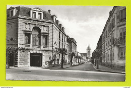 39 DOLE N200 Avenue Aristide Briand Hôtel De Ville Renault Dauphine Simca Aronde Ariane Citroën 2CV Peugeot 203 VOIR DOS - Dole