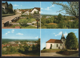 AK Gaiberg Bei Heidelberg, Ortsansicht, Kirche, Strassenpartie  - Heidelberg