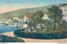 V544 Cartolina Croazia Abbazia Standpromenade - Andere & Zonder Classificatie