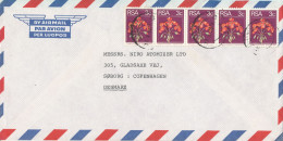 South Africa RSA Air Mail Cover Sent To Denmark 11-5-1976 - Luchtpost