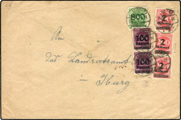 Deutsches Reich, 1923, 309 APaY (3), Brief - Altri & Non Classificati