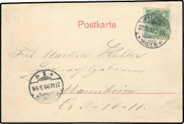 Deutsches Reich, 1899, 46 II C, Brief - Altri & Non Classificati