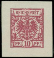 Deutsches Reich, 1889, 47 Essay, Ohne Gummi - Altri & Non Classificati