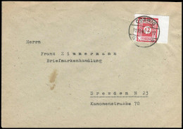 SBZ - Ostsachsen, 1945, 46 Fa Ur, Brief - Autres & Non Classés