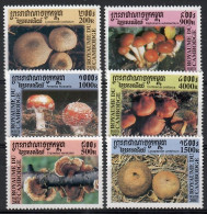 Cambodia 2001 Mi 2169-2174 MNH  (ZS8 CMB2169-2174) - Mushrooms