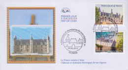 Enveloppe  FDC  1er  Jour   FRANCE    Châteaux   Et   Demeures   De   Nos   Régions     2012 - 2010-2019