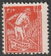 SBZ- Mecklenburg-Vorpommern: 1946, Mi. Nr. 25 B, 12+28 Pfg. Bodenreform: "Junkerland In Bauernhand" .   **/MNH - Mint