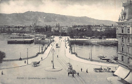 ZÜRICH - Quaibrücke Und Uetliberg - Verlag Carl-Künzli-Tobler 2256 - Zürich