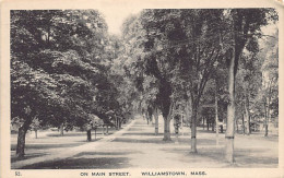 WILLIAMSTOWN (MA) On Main Street - Autres & Non Classés