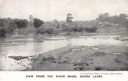 Sierra-Leone - View From The River Mano - Publ. A. Lisk-Carew  - Sierra Leone