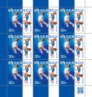 Russia. 2023. Types Of Sports. Volleyball (MNH OG **) Miniature Sheet - Ongebruikt