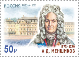 Russia. 2023. 350th Birth Anniversary Of A. Menshikov (1673–1729), Statesman And Military Figure (MNH OG **) Stamp - Ongebruikt