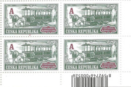 1036 Czech Republic First Horse-drawn Tram Line 2019 - Unused Stamps