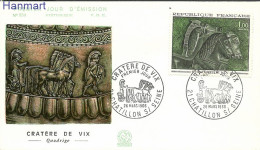 France 1966 Mi 1541b FDC  (FDC ZE1 FRN1541b) - Fattoria