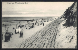 AK Wenningstedt /Sylt, Strandpartie  - Sylt