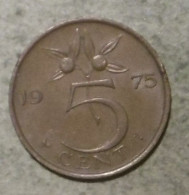 Pays Bas 5 Cent 1975 - 1948-1980 : Juliana