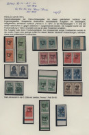 ESTLAND Dt. Besetzung - Kompl: Satz Mi 1 II - 10 II, 5IV, 8IV, 9IV   / PvS - Occupation 1938-45