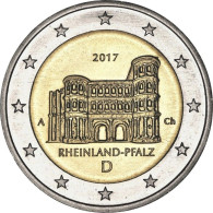 Germany 2 Euro Coin. 2017.A (Unc. Bi-Metallic) Rheinland-Pfalz - Germany