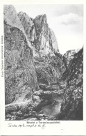 ROMANIA 1906 PART OF THE KEYS OF TURDA, RIVER, BRIDGE, CLIFFS - Roumanie