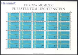 Liechtenstein 1971 Mi Sheet 545 MNH  (ZE1 LCHark545) - 1971