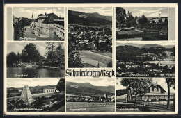 AK Schmiedeberg /Rsgb., Schillerbaude, Baude Viktoriahöhe, Koppenblick  - Schlesien