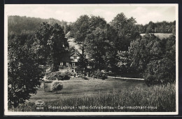 AK Mittel-Schreiberhau, Blick Auf Das Carl-Hauptmann-Haus  - Schlesien